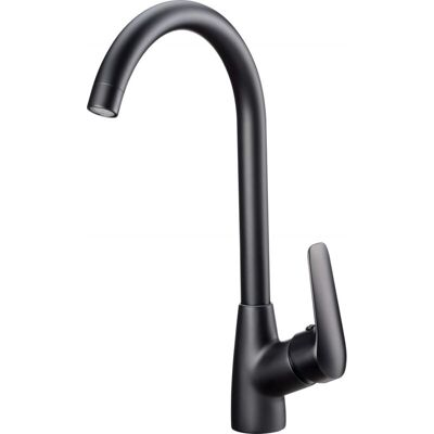 Grifo de Cocina Deante - Negro - Boquilla en U - 34cm - Diseño Moderno Grifo de Cocina Deante - Negro - Boquilla en U - 34cm - Diseño Moderno