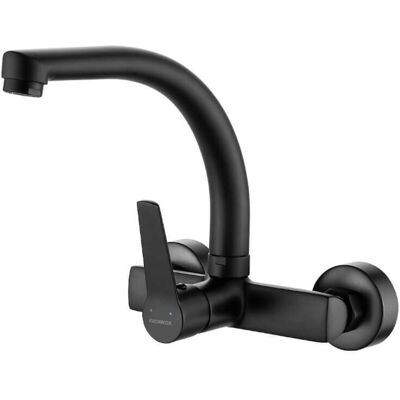 Grifo de Cocina KUCHINOX en Montaje en Pared con Pico en 'F' - Fregadero Grifo de Cocina KUCHINOX en Montaje en Pared con Pico en 'F' - Fregadero