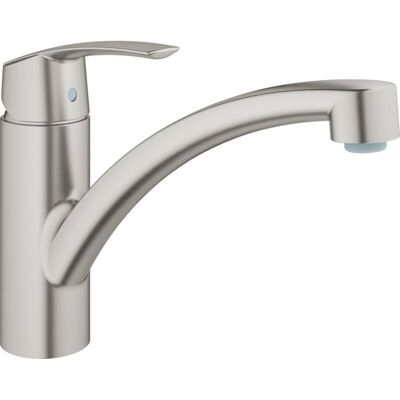 Start Mezclador Monomando De Fregadero, Rango De Giro De 140°, Cromo (32441dc1) - Grohe Start Mezclador Monomando De Fregadero, Rango De Giro De 140°, Cromo (32441dc1) - Grohe
