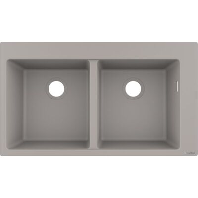 Hansgrohe Modelo 43316380 880 x 510 mm - 2 Cuencos - Fregadero Hansgrohe Modelo 43316380 880 x 510 mm - 2 Cuencos - Fregadero