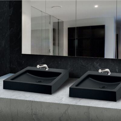 Lavabo de Pared Rectangular de Acero Inoxidable Delabie Unito - 39,5 cm Lavabo de Pared Rectangular de Acero Inoxidable Delabie Unito - 39,5 cm