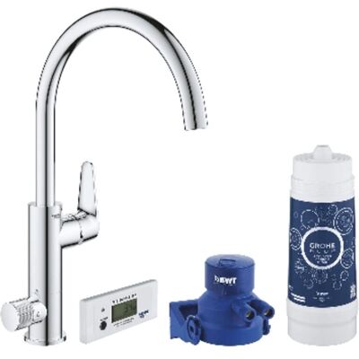 Grifo Grohe Blue Pure BauCurve con sistema de filtrado - Cocina Cromo Grifo Grohe Blue Pure BauCurve con sistema de filtrado - Cocina Cromo