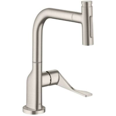 Hansgrohe Axor Citterio DN15 Mezclador de Cocina - Ducha extraíble, Aspecto de acero inoxidable Hansgrohe Axor Citterio DN15 Mezclador de Cocina - Ducha extraíble, Aspecto de acero inoxidable