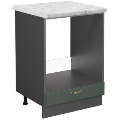 Armario Para Horno Empotrado Fame-line, Verde Dorado Casa De Campo, 60 Cm , Et Mármol Vicco Armario Para Horno Empotrado Fame-line, Verde Dorado Casa De Campo, 60 Cm , Et Mármol Vicco