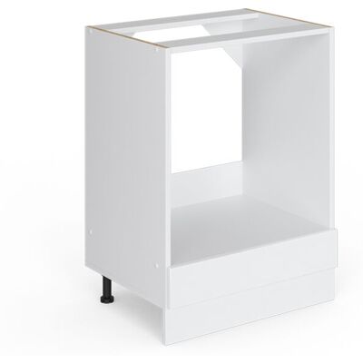 Armario Para Horno Empotrado R-line, Blanco Alto Brillo, 60 Cm Sin Encimera, Vicco Armario Para Horno Empotrado R-line, Blanco Alto Brillo, 60 Cm Sin Encimera, Vicco