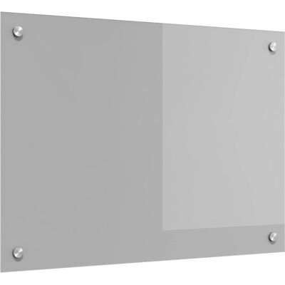 HELLOSHOP26 Revestimiento Para Salpicadero De Cocina Moderno Resistente Al Calor De Rápida Instalación 70 X 50 Cm Vidrio Templado Gris Claro 020058439 HELLOSHOP26 Revestimiento Para Salpicadero De Cocina Moderno Resistente Al Calor De Rápida Instalación 70 X 50 Cm Vidrio Templado Gris Claro 020058439