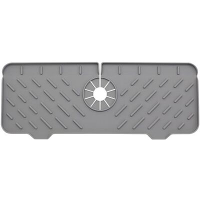 OEM Alfombrilla Para Grifo, Alfombrilla Para Grifo De Cocina Para Mantener El Fregadero Seco, Alfombrilla De Silicona Para Desagüe De Cocina (3714,81,5 Cm/gris) OEM Alfombrilla Para Grifo, Alfombrilla Para Grifo De Cocina Para Mantener El Fregadero Seco, Alfombrilla De Silicona Para Desagüe De Cocina (3714,81,5 Cm/gris)