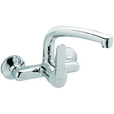 Genebre - 61190 28 45 66 K8 Grifo Monomando Fregadero Mural 15cm Caño Corto - Ref: 61190 28 45 66 Genebre - 61190 28 45 66 K8 Grifo Monomando Fregadero Mural 15cm Caño Corto - Ref: 61190 28 45 66