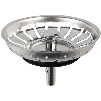 Alfa - Tapón Rejilla Válvula Cesta Inox 84 Mm X 45 Mm Alfa - Tapón Rejilla Válvula Cesta Inox 84 Mm X 45 Mm