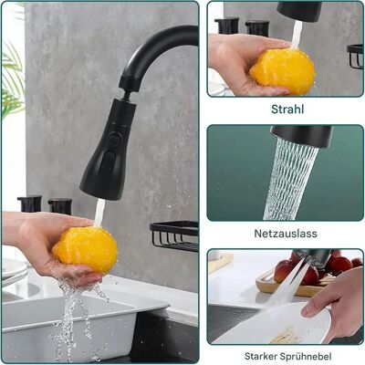 OEM Aireador De Grifo, Accesorio Universal Para Grifos, Boquilla Para Grifo De Cocina, Filtro Aireador De 3 Modos Para Grifos De Cocina Y Baño, Rotación De 360 Grados. OEM Aireador De Grifo, Accesorio Universal Para Grifos, Boquilla Para Grifo De Cocina, Filtro Aireador De 3 Modos Para Grifos De Cocina Y Baño, Rotación De 360 Grados.