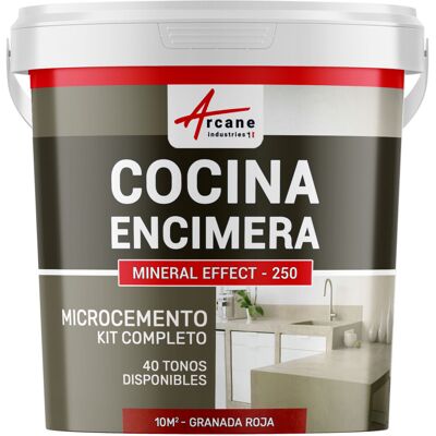 ARCANE INDUSTRIES Microcemento Cocina: Para Encimera Y Suelo De La Cocina ARCANE INDUSTRIES Microcemento Cocina: Para Encimera Y Suelo De La Cocina