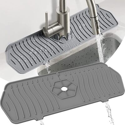 OEM Alfombrilla Antigoteo Para Grifo De 24 Pulgadas, Protector Contra Salpicaduras Para Fregadero De Cocina, Alfombrilla De Secado Para Fregadero De Cocina, Soporte Para Esponja OEM Alfombrilla Antigoteo Para Grifo De 24 Pulgadas, Protector Contra Salpicaduras Para Fregadero De Cocina, Alfombrilla De Secado Para Fregadero De Cocina, Soporte Para Esponja