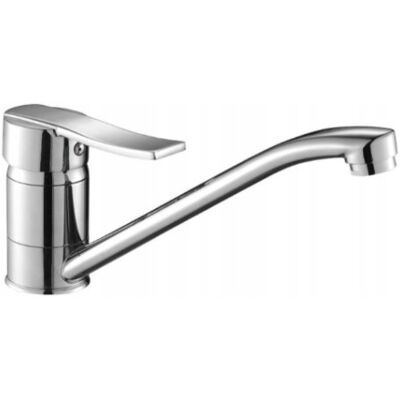 Kuchinox Madera BQM 060D - cromo grifo de cocina con caño giratorio Kuchinox Madera BQM 060D - cromo grifo de cocina con caño giratorio