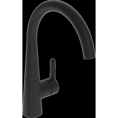 Grifo de Cocina Negro - Mezclador Monomando con Caño Giratorio Grifo de Cocina Negro - Mezclador Monomando con Caño Giratorio