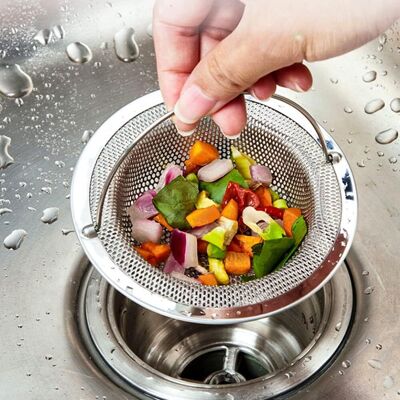 OEM Filtros Para Fregadero De Cocina, Rejilla Para Fregadero De Cocina Con Asa De Transporte, Desagüe Para Fregadero De Cocina De Acero Inoxidable, Protección Contra Obstrucciones, Diámetro Exterior 11 Cm OEM Filtros Para Fregadero De Cocina, Rejilla Para Fregadero De Cocina Con Asa De Transporte, Desagüe Para Fregadero De Cocina De Acero Inoxidable, Protección Contra Obstrucciones, Diámetro Exterior 11 Cm