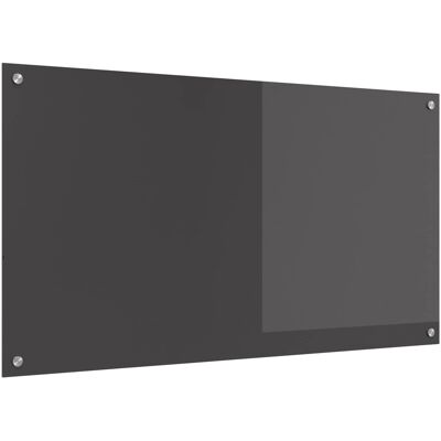 HELLOSHOP26 Salpicadero De Cocina Moderno De 110 X 60 Cm Práctico Y De Rápida Instalación Fabricado En Vidrio Templado Gris Oscuro 020058485 HELLOSHOP26 Salpicadero De Cocina Moderno De 110 X 60 Cm Práctico Y De Rápida Instalación Fabricado En Vidrio Templado Gris Oscuro 020058485