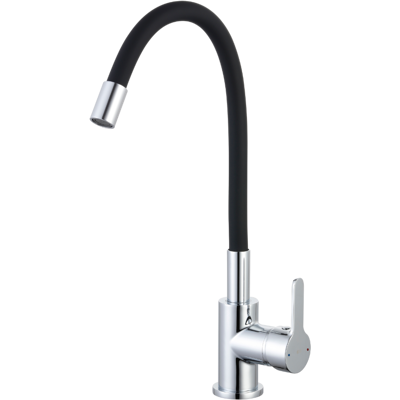 Essebagno Mémory Mezclador Para Fregadero Cromado Con Manguera Flexible Con Memoria De Forma Essebagno Mémory Mezclador Para Fregadero Cromado Con Manguera Flexible Con Memoria De Forma