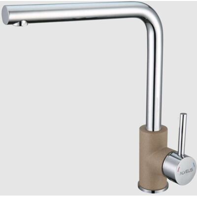Alveus Selma - Grifo De Fregadero, Beige/acero Inoxidable 1129042 Alveus Selma - Grifo De Fregadero, Beige/acero Inoxidable 1129042