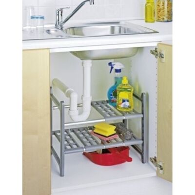 Estante Coc Armario 28x39x44-82cm Fregadero Ext Flexi Wenko Estante Coc Armario 28x39x44-82cm Fregadero Ext Flexi Wenko