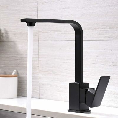OEM Grifo Mezclador De Cocina, Grifo De Fregadero De Cocina, Grifo De Fregadero De Cocina Giratorio 360°, Grifo De Fregadero Negro OEM Grifo Mezclador De Cocina, Grifo De Fregadero De Cocina, Grifo De Fregadero De Cocina Giratorio 360°, Grifo De Fregadero Negro