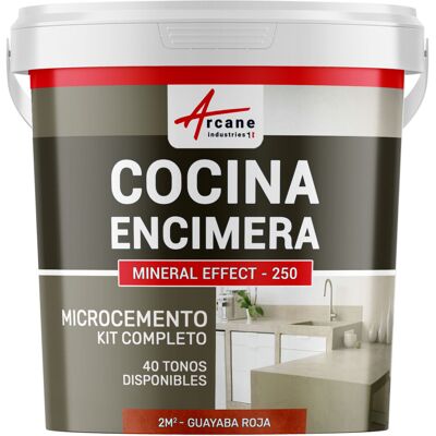 ARCANE INDUSTRIES Microcemento Cocina: Para Encimera Y Suelo De La Cocina ARCANE INDUSTRIES Microcemento Cocina: Para Encimera Y Suelo De La Cocina