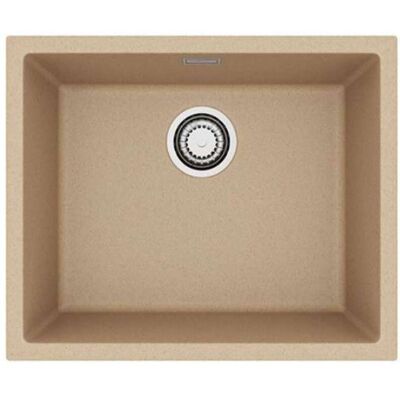 Alveus Omni - Fregadero De Granito, 55x45 Cm, Beige 1150054 Alveus Omni - Fregadero De Granito, 55x45 Cm, Beige 1150054