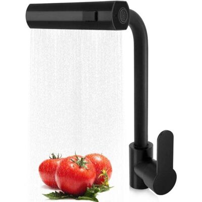 OEM Grifo De Cocina Con Rociador Extraíble, Grifo De Cocina Tipo Cascada De Acero Inoxidable, Grifo Monomando Para Fregadero Con 3 Funciones -crezuo OEM Grifo De Cocina Con Rociador Extraíble, Grifo De Cocina Tipo Cascada De Acero Inoxidable, Grifo Monomando Para Fregadero Con 3 Funciones -crezuo