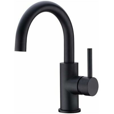 OEM Grifo De Baño, Grifo De Lavabo Giratorio De 360°, Grifo Mezclador De Lavabo De Caño Alto, Grifo Para Baño O Cocina Pequeña, Negro Mate OEM Grifo De Baño, Grifo De Lavabo Giratorio De 360°, Grifo Mezclador De Lavabo De Caño Alto, Grifo Para Baño O Cocina Pequeña, Negro Mate