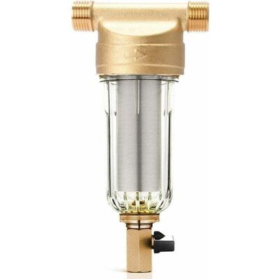 OEM Filtro Bajo Fregadero - Prefiltro De Sedimentos Giratorio, Filtro De Agua Reutilizable Para Tubería De Agua De Pozo (rosca Externa De 3/4") -crezuo OEM Filtro Bajo Fregadero - Prefiltro De Sedimentos Giratorio, Filtro De Agua Reutilizable Para Tubería De Agua De Pozo (rosca Externa De 3/4") -crezuo