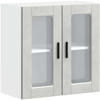 HELLOSHOP26 Armario De Cocina Mural De Diseño Práctico 60 X 31 X 60 Cm Fabricado En Madera De Ingeniería En Color Gris Hormigón 020050426 HELLOSHOP26 Armario De Cocina Mural De Diseño Práctico 60 X 31 X 60 Cm Fabricado En Madera De Ingeniería En Color Gris Hormigón 020050426