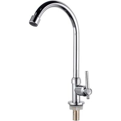 OEM 1 Grifo De Cocina Monomando De Acero Inoxidable, Grifo Mezclador De Cocina Giratorio De 360° -crezuo OEM 1 Grifo De Cocina Monomando De Acero Inoxidable, Grifo Mezclador De Cocina Giratorio De 360° -crezuo