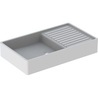 Geberit - Fregadero 85x50, Escurridor A La Derecha Geberit - Fregadero 85x50, Escurridor A La Derecha