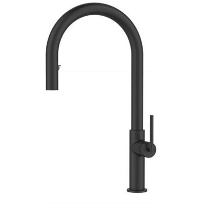Alveus Orion - Grifo De Fregadero Con Ducha Extraíble, Negro Mate 1150895 Alveus Orion - Grifo De Fregadero Con Ducha Extraíble, Negro Mate 1150895