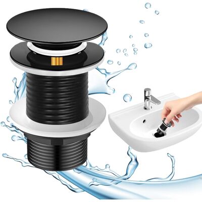 Xvx - Desagüe De Fregadero Negro Sin Rebosadero, Desagüe Sin Rebosadero, Desagüe De Fregadero, Desagüe De Fregadero Emergente, Desagüe De Fregadero Universal, Desagüe Emergente Automático Para Fregaderos De Xvx - Desagüe De Fregadero Negro Sin Rebosadero, Desagüe Sin Rebosadero, Desagüe De Fregadero, Desagüe De Fregadero Emergente, Desagüe De Fregadero Universal, Desagüe Emergente Automático Para Fregaderos De