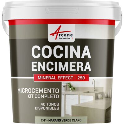 ARCANE INDUSTRIES Microcemento Cocina: Para Encimera Y Suelo De La Cocina ARCANE INDUSTRIES Microcemento Cocina: Para Encimera Y Suelo De La Cocina