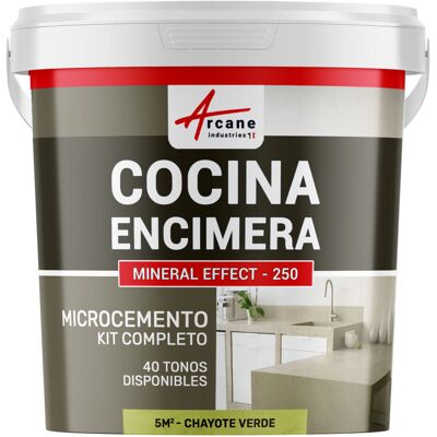 ARCANE INDUSTRIES Microcemento Cocina: Para Encimera Y Suelo De La Cocina ARCANE INDUSTRIES Microcemento Cocina: Para Encimera Y Suelo De La Cocina