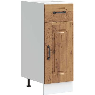 HELLOSHOP26 Mueble De Cocina Kalmar De 30 X 46 X 81,5 Cm Gran Capacidad De Almacenamiento Mueble Práctico Fabricado En Madera De Ingeniería Acabado Envejecido 020049888 HELLOSHOP26 Mueble De Cocina Kalmar De 30 X 46 X 81,5 Cm Gran Capacidad De Almacenamiento Mueble Práctico Fabricado En Madera De Ingeniería Acabado Envejecido 020049888
