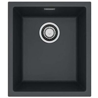 Alveus Omni - Fregadero De Granito, 45x45 Cm, Negro 1150049 Alveus Omni - Fregadero De Granito, 45x45 Cm, Negro 1150049