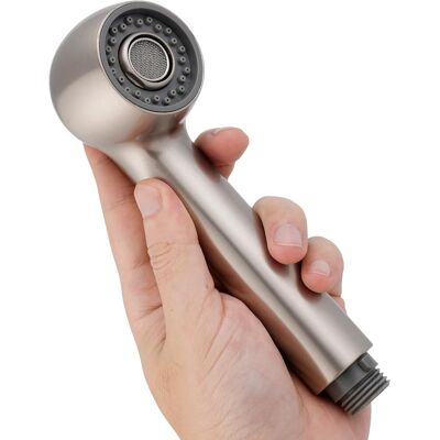 OEM Repuesto De Cabezal De Ducha Extraíble Para Fregadero, Grifo De Cocina De Doble Función, Caño De Ducha Con Rosca G1/2, Acabado En Níquel Cepillado. OEM Repuesto De Cabezal De Ducha Extraíble Para Fregadero, Grifo De Cocina De Doble Función, Caño De Ducha Con Rosca G1/2, Acabado En Níquel Cepillado.