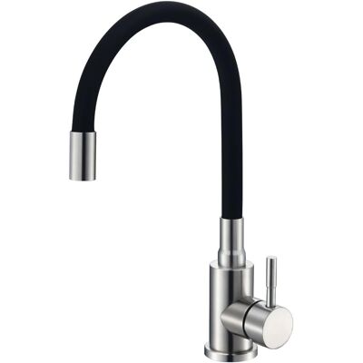 OEM Grifo De Cocina Negro, Grifo A Presión, Giratorio 360°, Grifo Para Fregadero, Grifo Mezclador Monomando, Conector De 1/4 De Pulgada. OEM Grifo De Cocina Negro, Grifo A Presión, Giratorio 360°, Grifo Para Fregadero, Grifo Mezclador Monomando, Conector De 1/4 De Pulgada.