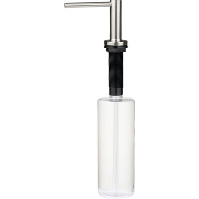 Dispensador de jabón líquido Pollini Acqua Design - Acero cepillado - 0,5L Dispensador de jabón líquido Pollini Acqua Design - Acero cepillado - 0,5L