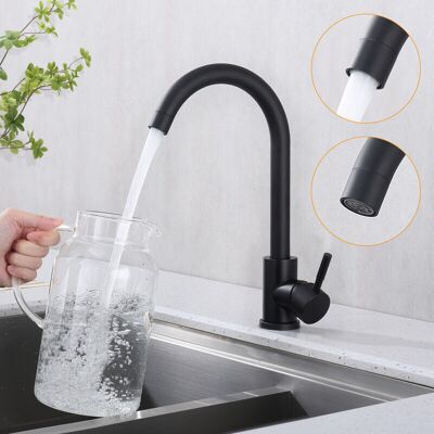 OEM Grifo De Cocina Con Espuma Viscoelástica, Grifo Mezclador De Fregadero De Silicona Curvado, Acabado En Cromo Negro, Grifo Mezclador De Cocina Giratorio De 360° Con Flexibilidad Arbitraria. OEM Grifo De Cocina Con Espuma Viscoelástica, Grifo Mezclador De Fregadero De Silicona Curvado, Acabado En Cromo Negro, Grifo Mezclador De Cocina Giratorio De 360° Con Flexibilidad Arbitraria.