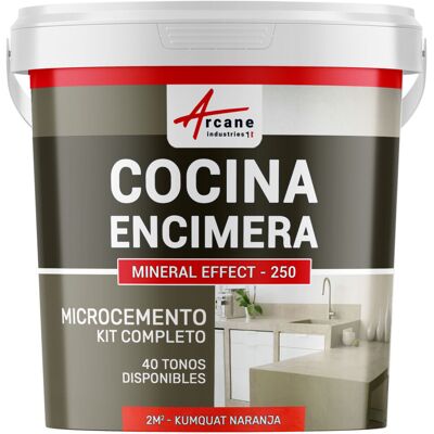 ARCANE INDUSTRIES Microcemento Cocina: Para Encimera Y Suelo De La Cocina ARCANE INDUSTRIES Microcemento Cocina: Para Encimera Y Suelo De La Cocina
