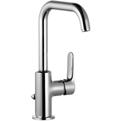 Kludi Objekta - Grifo cromado - Mezclador monocomando para lavabo DN 10 Kludi Objekta - Grifo cromado - Mezclador monocomando para lavabo DN 10