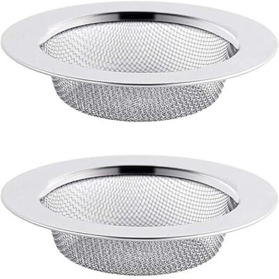 OEM 2 Coladores De Fregadero De Acero Inoxidable, 11,5 Cm, Filtro De Desagüe, Colador De Fregadero, Rejilla De Fregadero, Colador De Fregadero De Cocina -crezuo OEM 2 Coladores De Fregadero De Acero Inoxidable, 11,5 Cm, Filtro De Desagüe, Colador De Fregadero, Rejilla De Fregadero, Colador De Fregadero De Cocina -crezuo