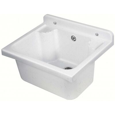 Mini Lavabo De Pared Para Exterior, 42,5 X 34 Cm, Mármol, Compacto Y Resistente, Para Jardín Y Garaje, Kit De Montaje, Negrari Mini Lavabo De Pared Para Exterior, 42,5 X 34 Cm, Mármol, Compacto Y Resistente, Para Jardín Y Garaje, Kit De Montaje, Negrari