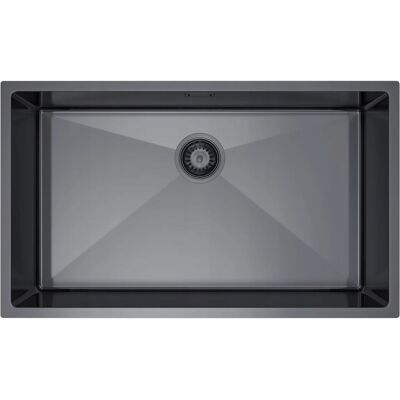 OEM Fregadero Monoseno Nayes De 74x44 Cm, Acero Inoxidable, Revestimiento Pvd Negro. OEM Fregadero Monoseno Nayes De 74x44 Cm, Acero Inoxidable, Revestimiento Pvd Negro.