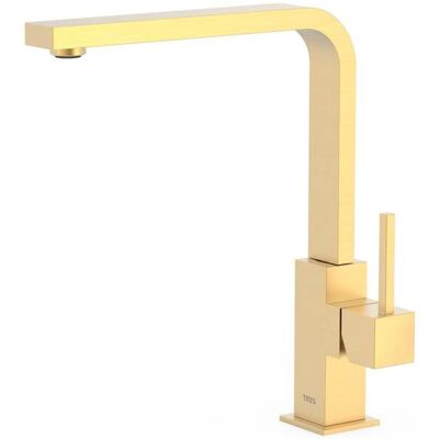 Grifo Monomando Cocina Oro Mate 24K - Calidad Europea Grifo Monomando Cocina Oro Mate 24K - Calidad Europea