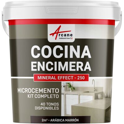 ARCANE INDUSTRIES Microcemento Cocina: Para Encimera Y Suelo De La Cocina ARCANE INDUSTRIES Microcemento Cocina: Para Encimera Y Suelo De La Cocina