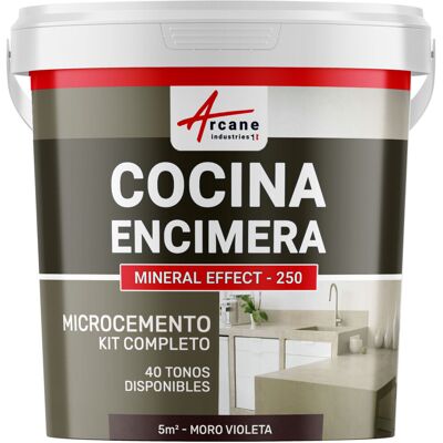 ARCANE INDUSTRIES Microcemento Cocina: Para Encimera Y Suelo De La Cocina ARCANE INDUSTRIES Microcemento Cocina: Para Encimera Y Suelo De La Cocina
